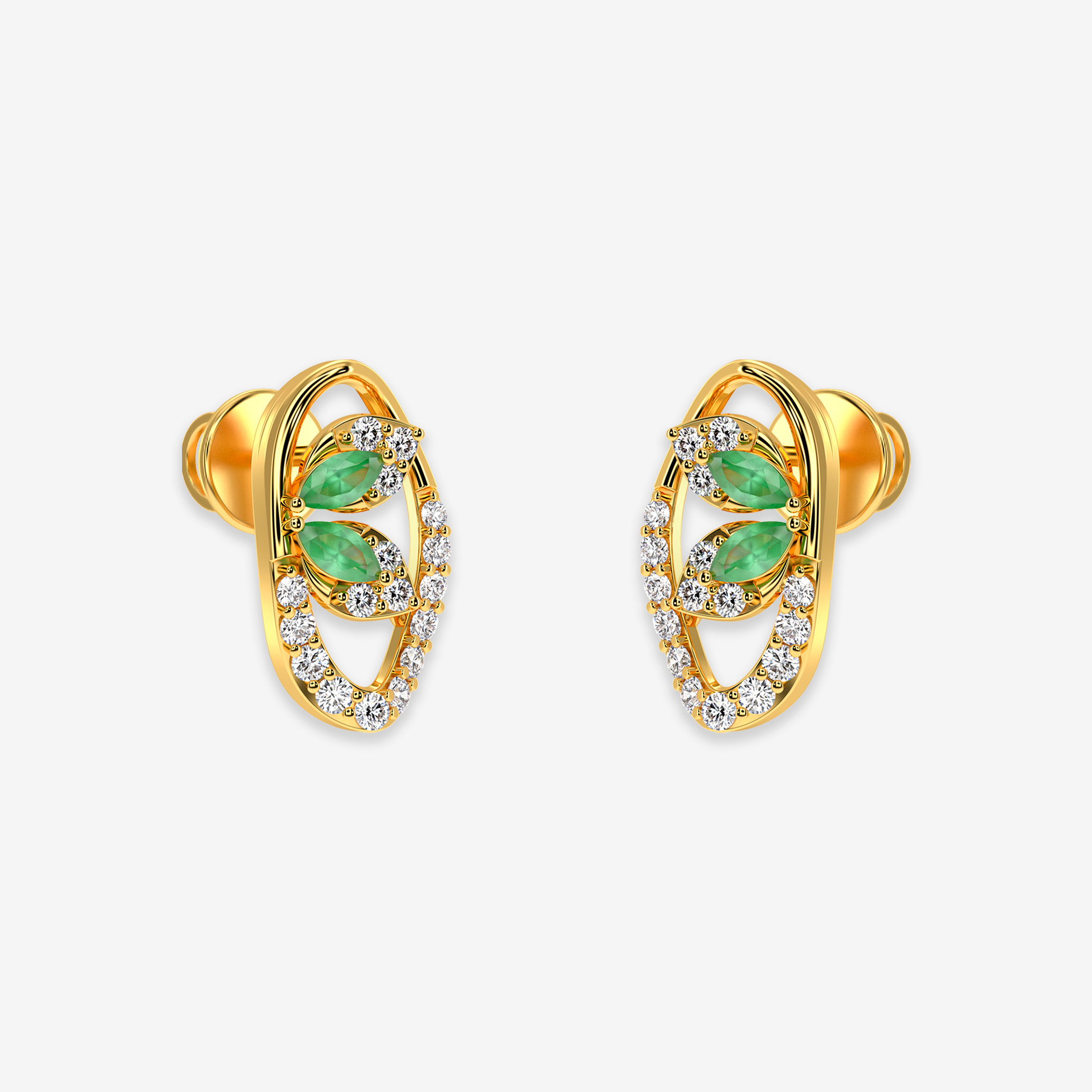 gold-green-marquise