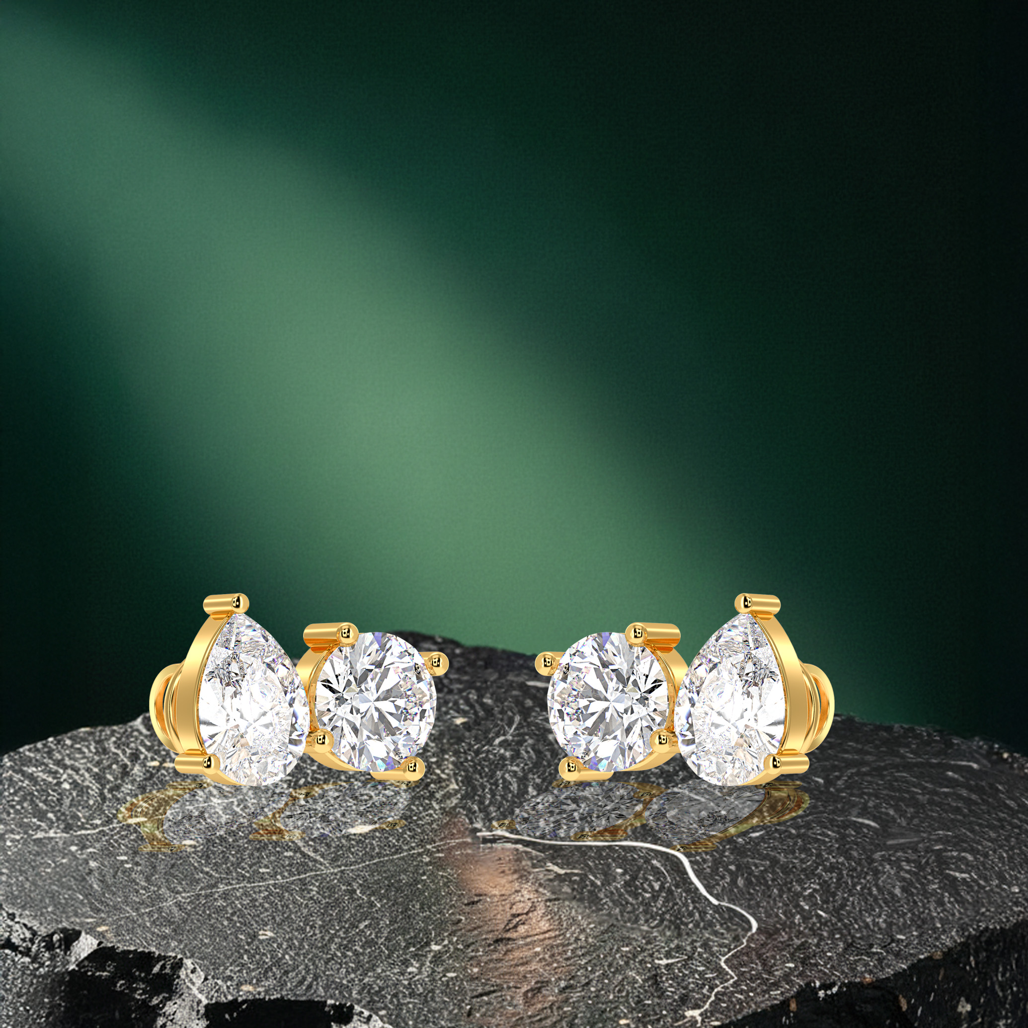 Duo radiance stud