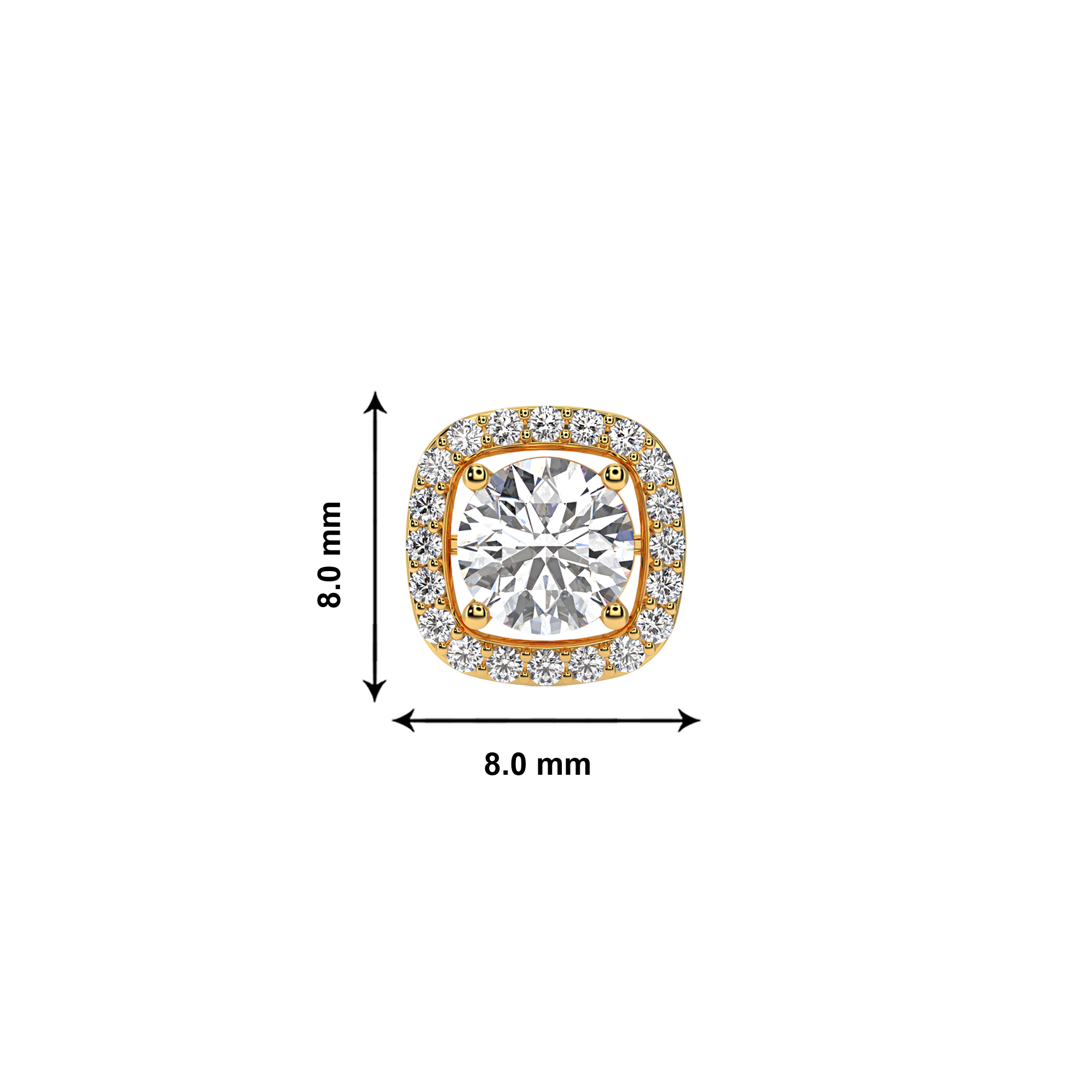 classic halo stud - Image 4