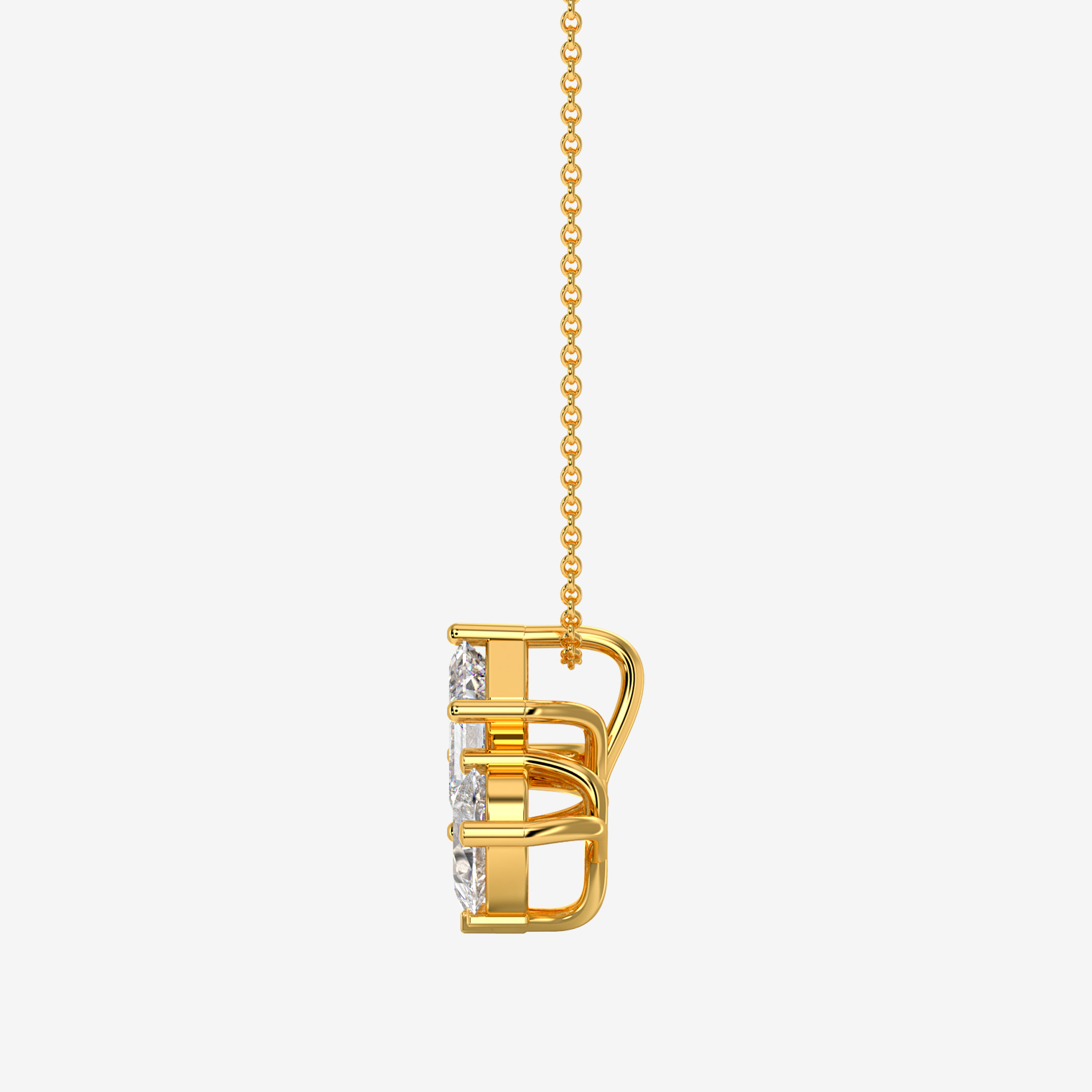 Emerald trio pendant - Image 3