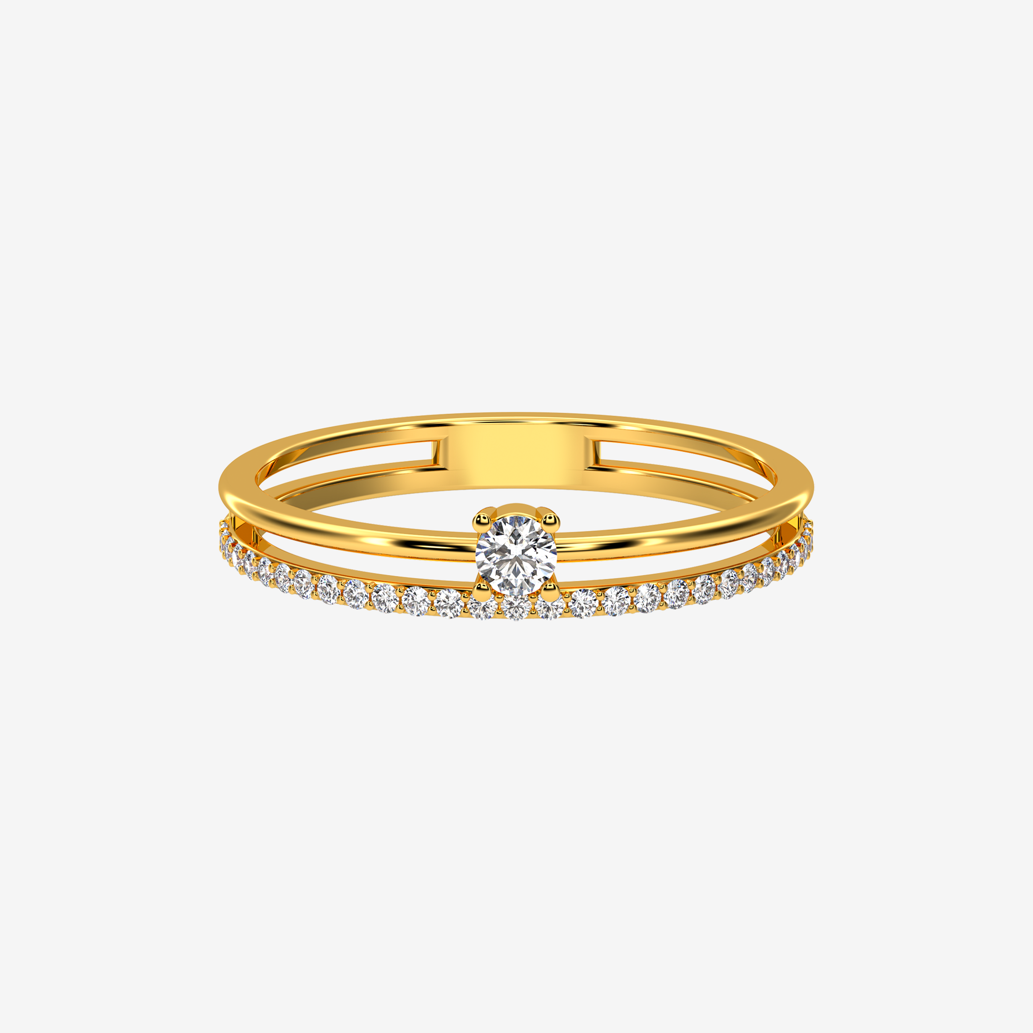 Openwork Gold Ring