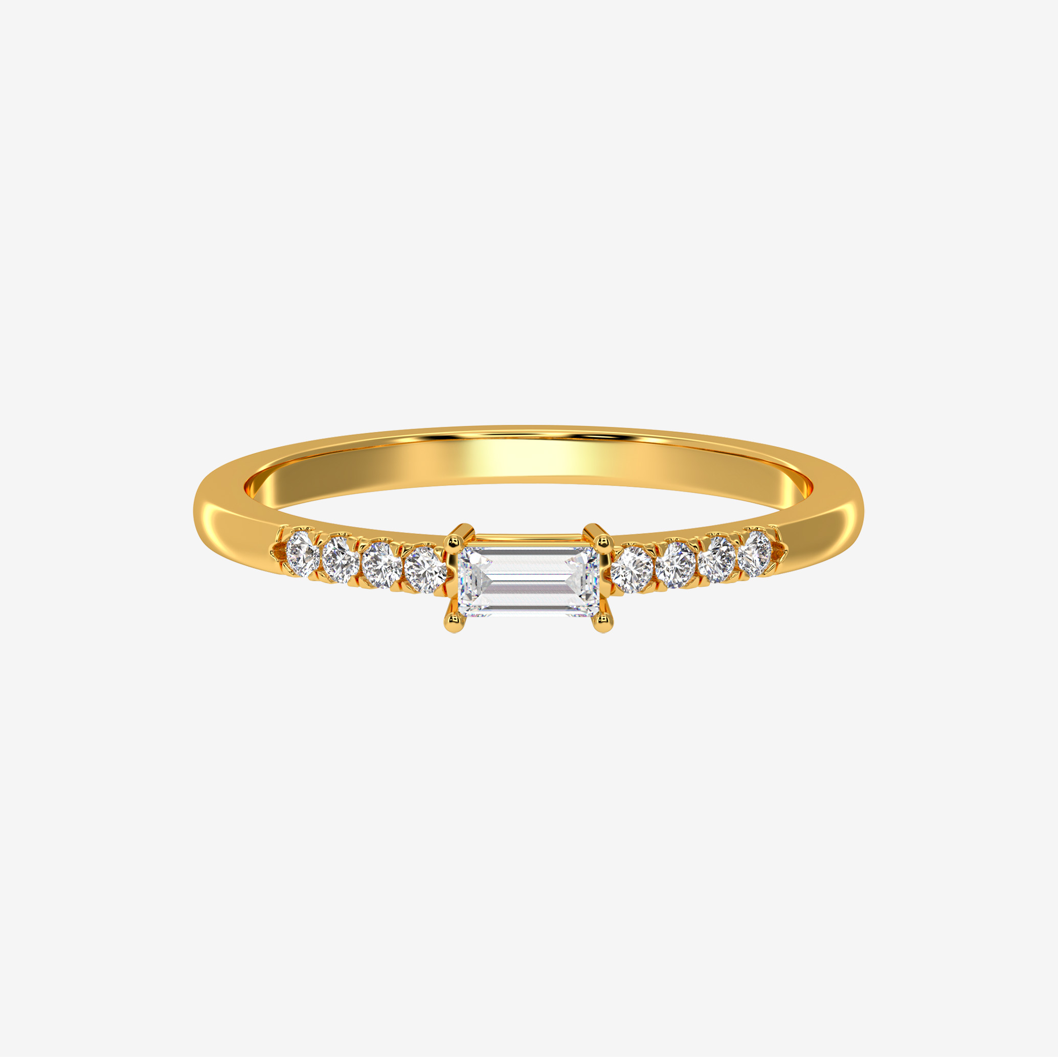 Horizon Petite Gold Ring