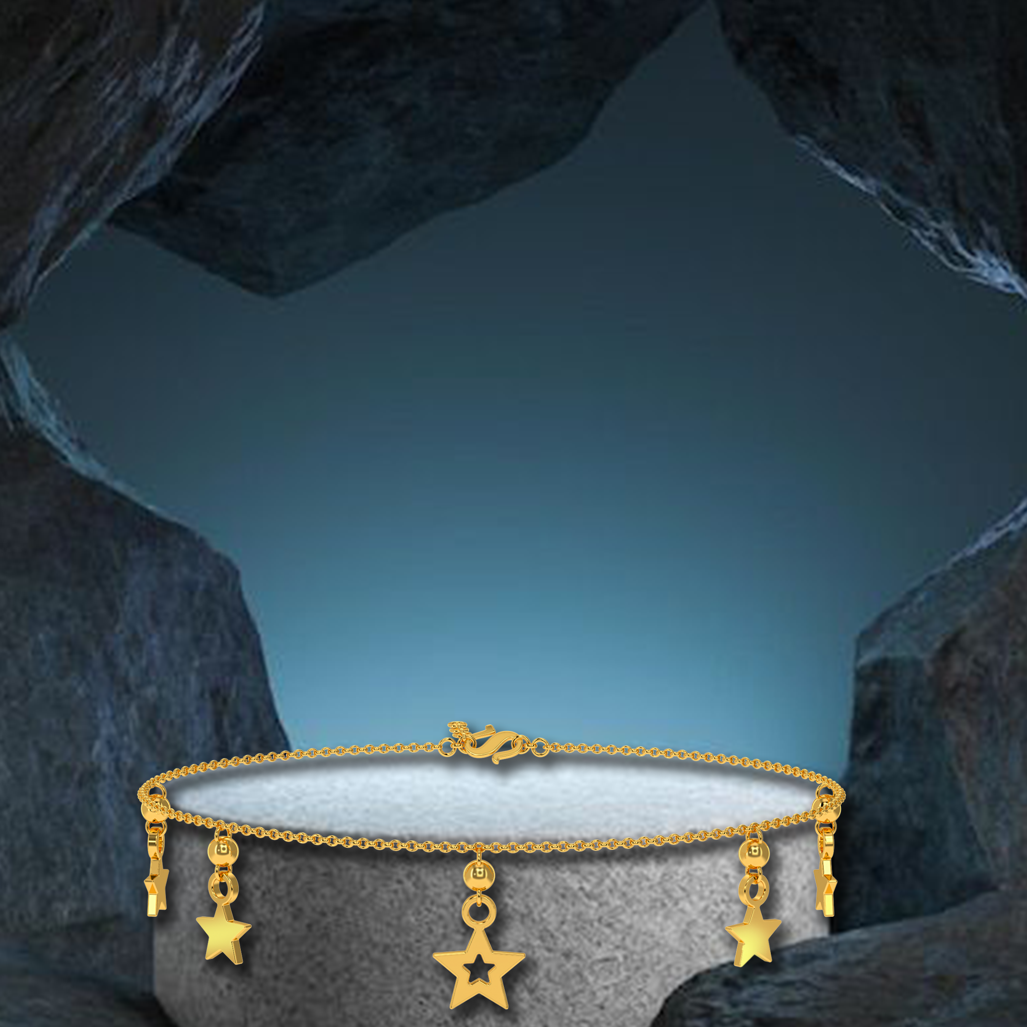 Starlight Charm Anklet