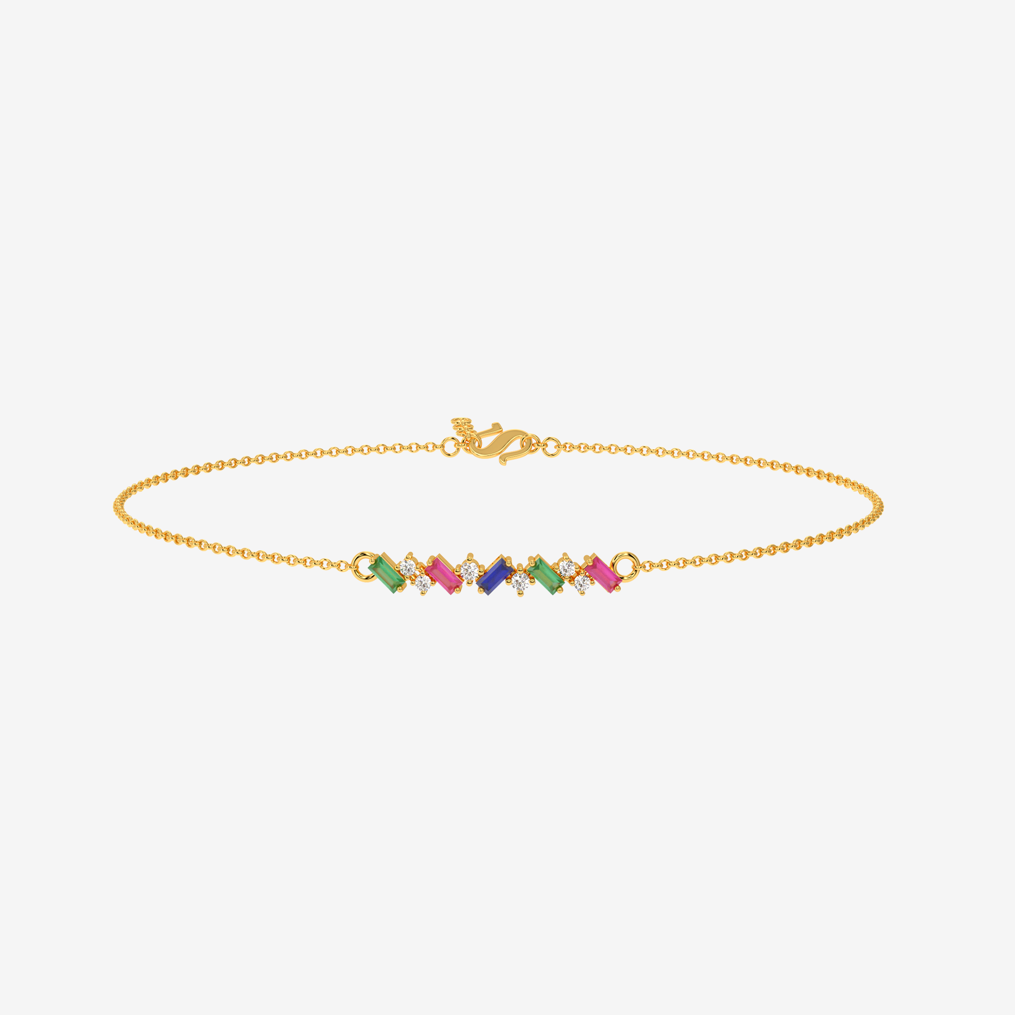 Rainbow Glint Bracelet