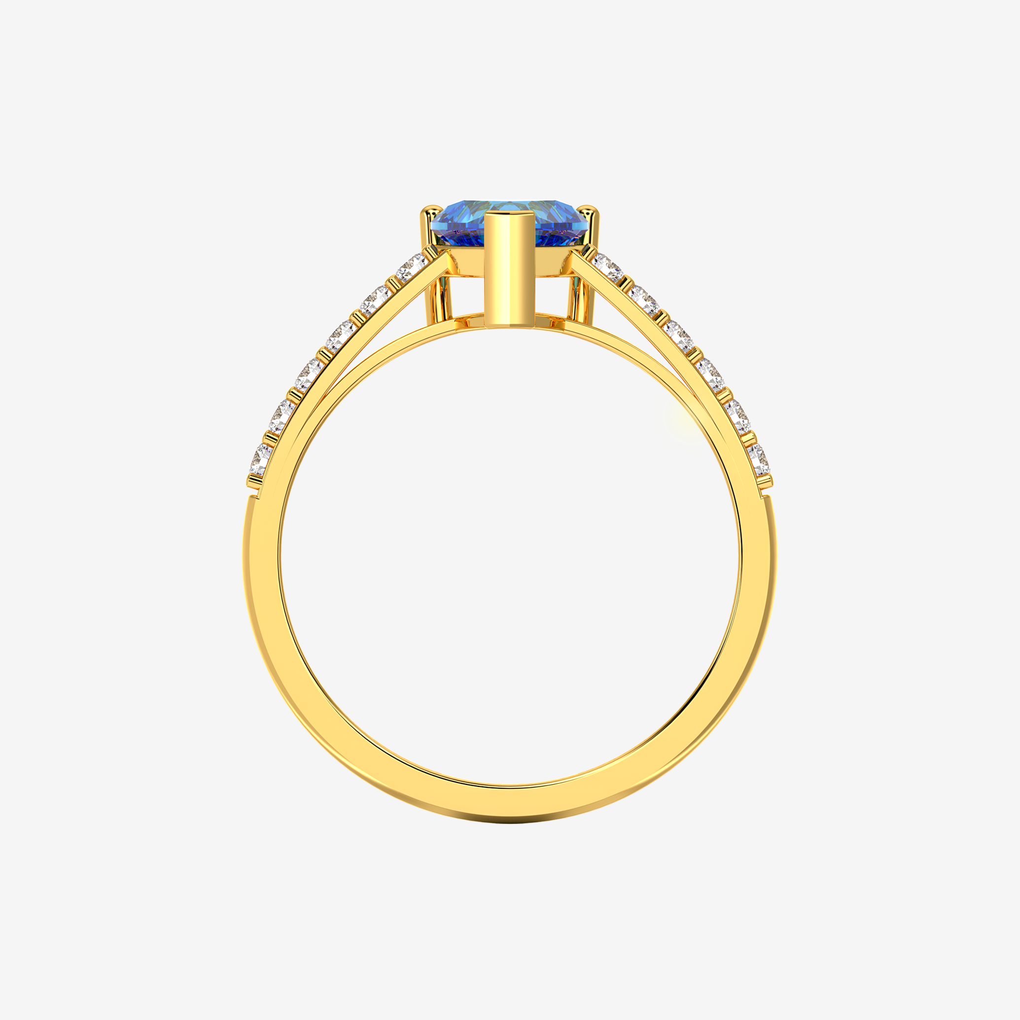 Sky Heart Promise Ring - Image 2