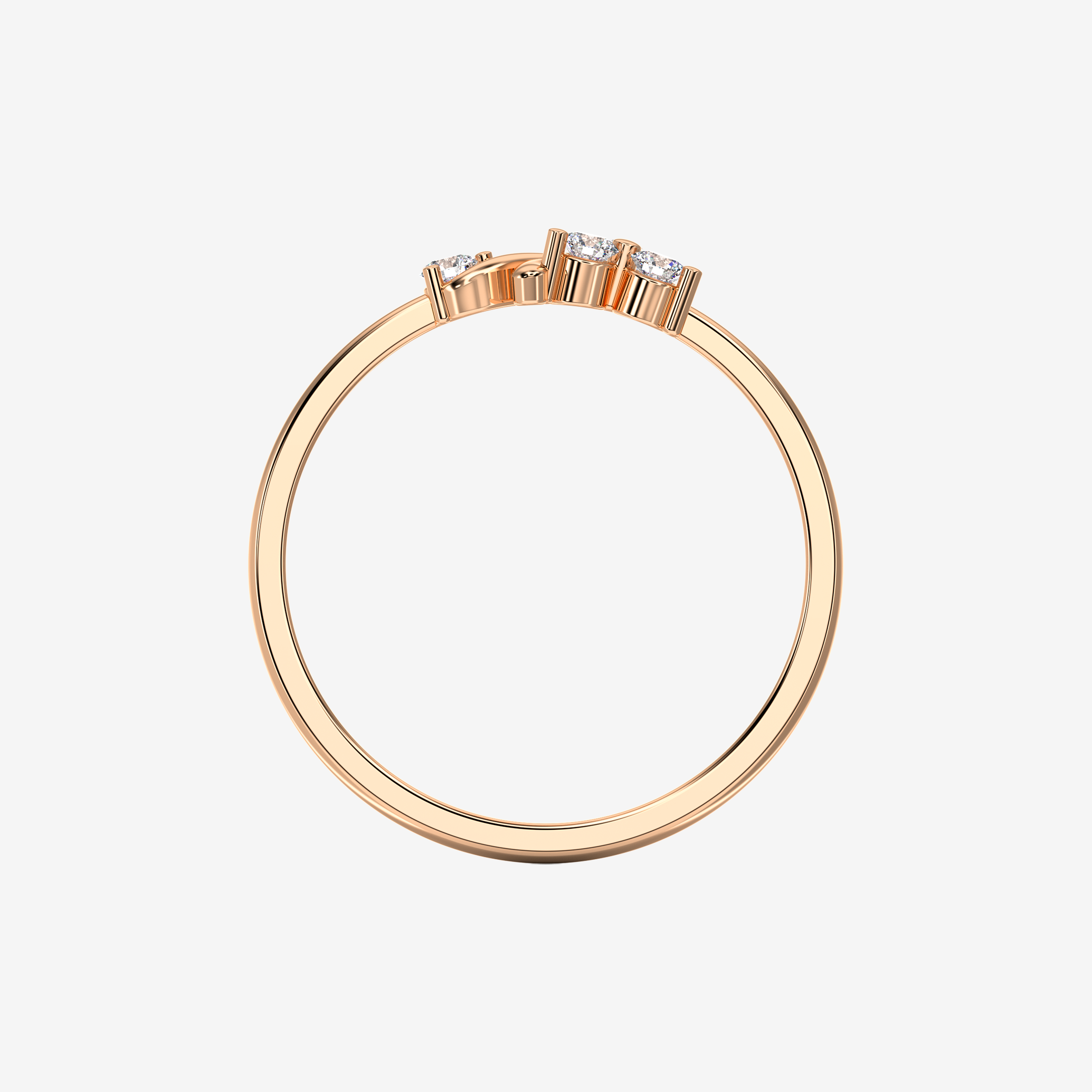 Flora Gilded Wrap Ring - Image 3
