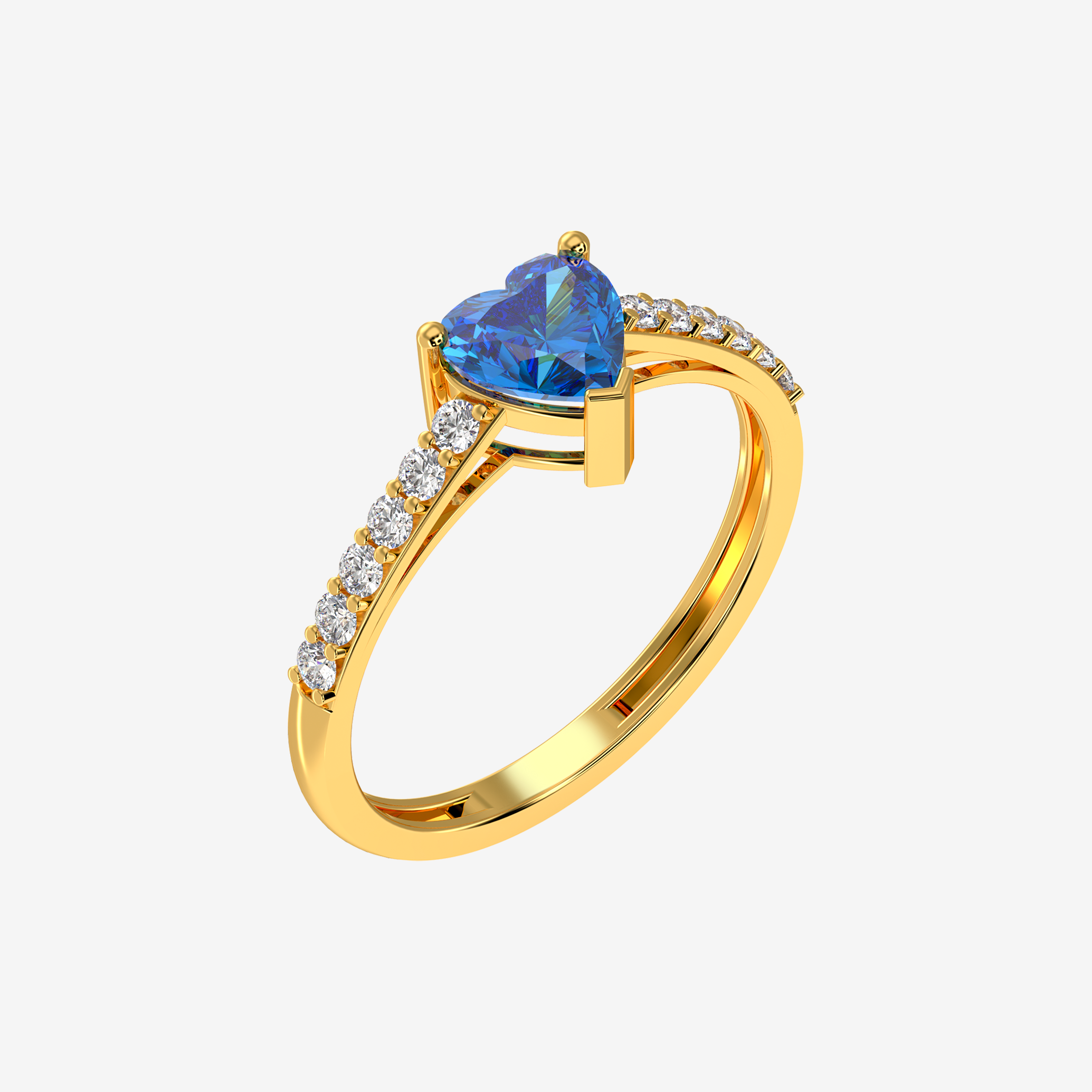 Sky Heart Promise Ring - Image 3