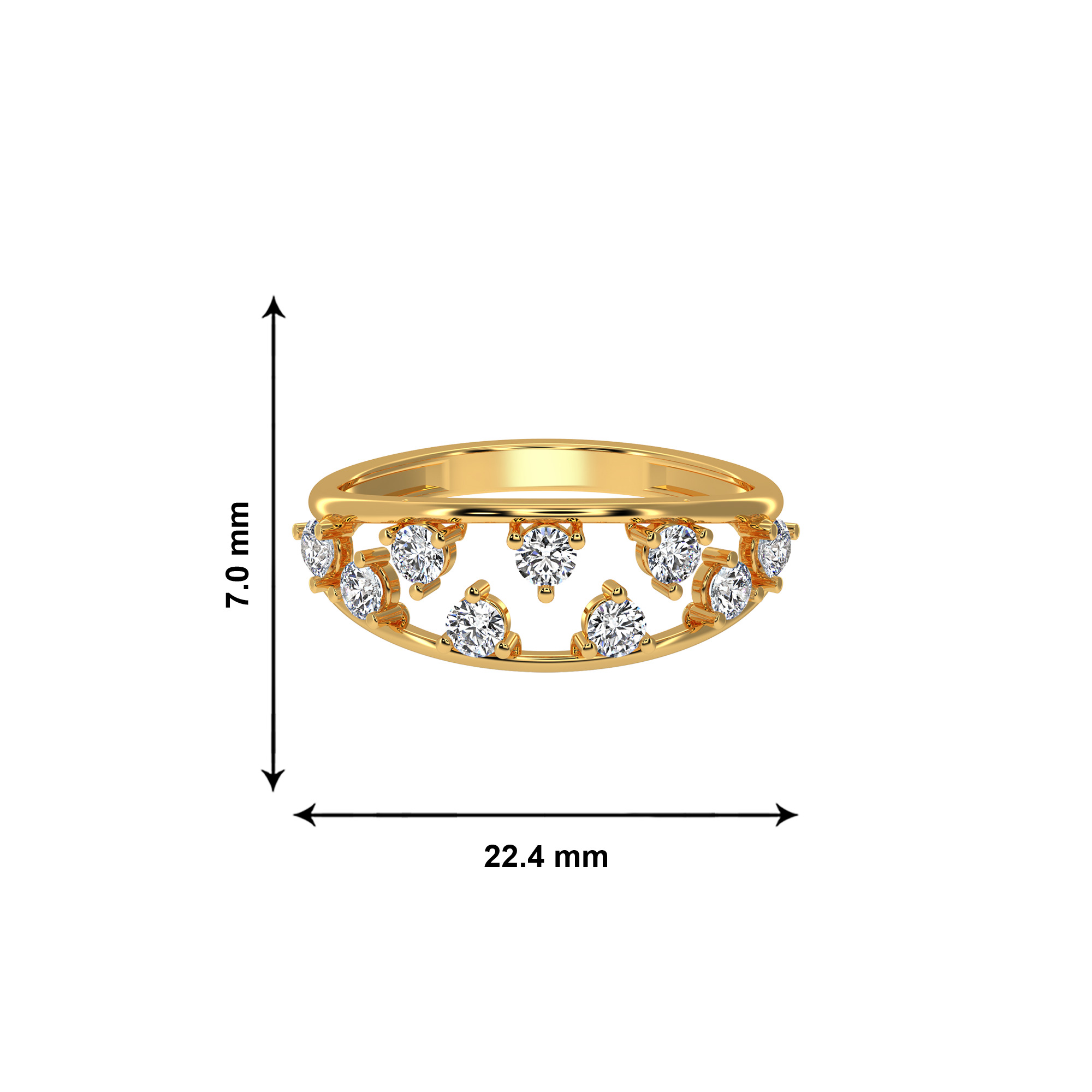 Constellation Gold Ring - Image 4