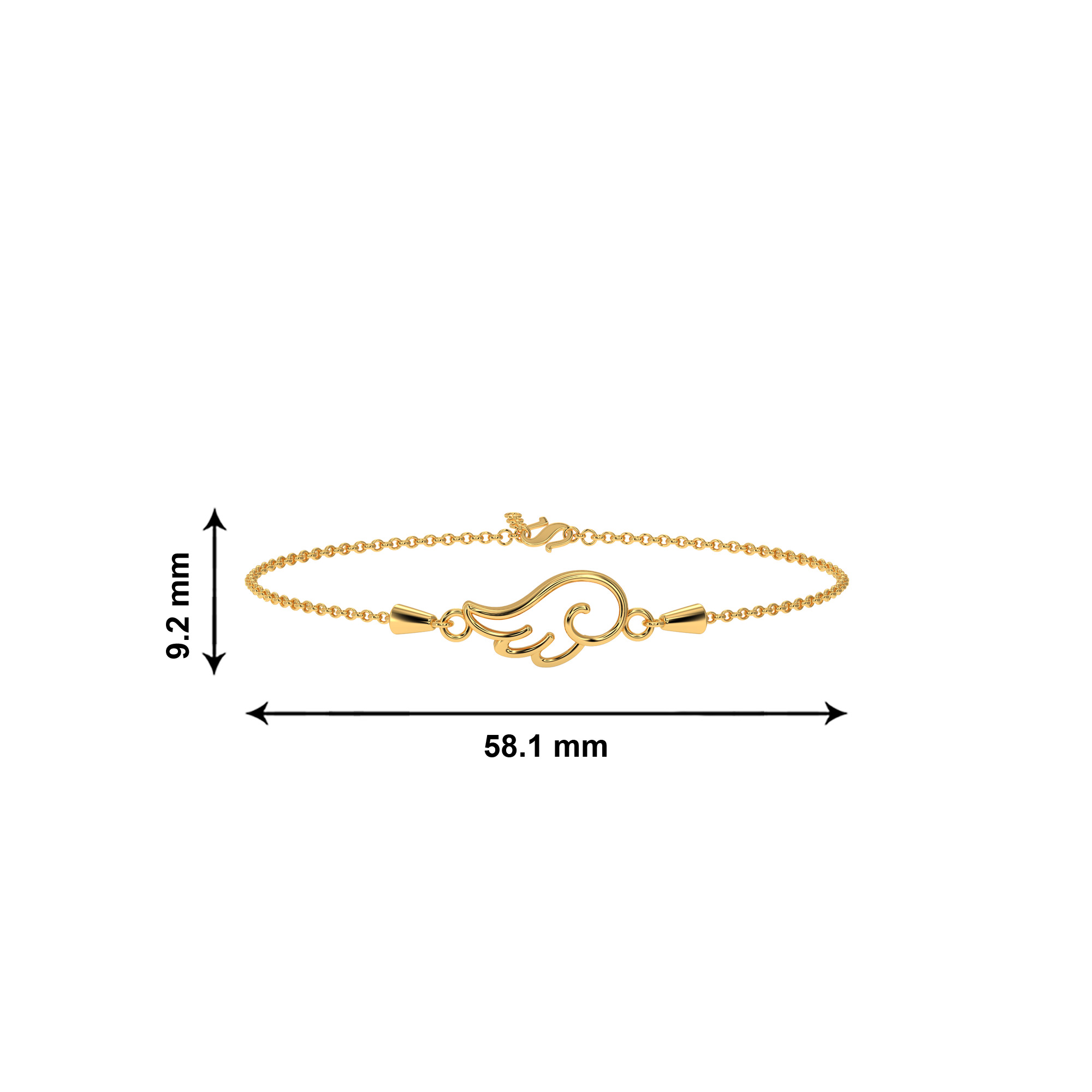 Whimsical Wing Bracelet - Image 4