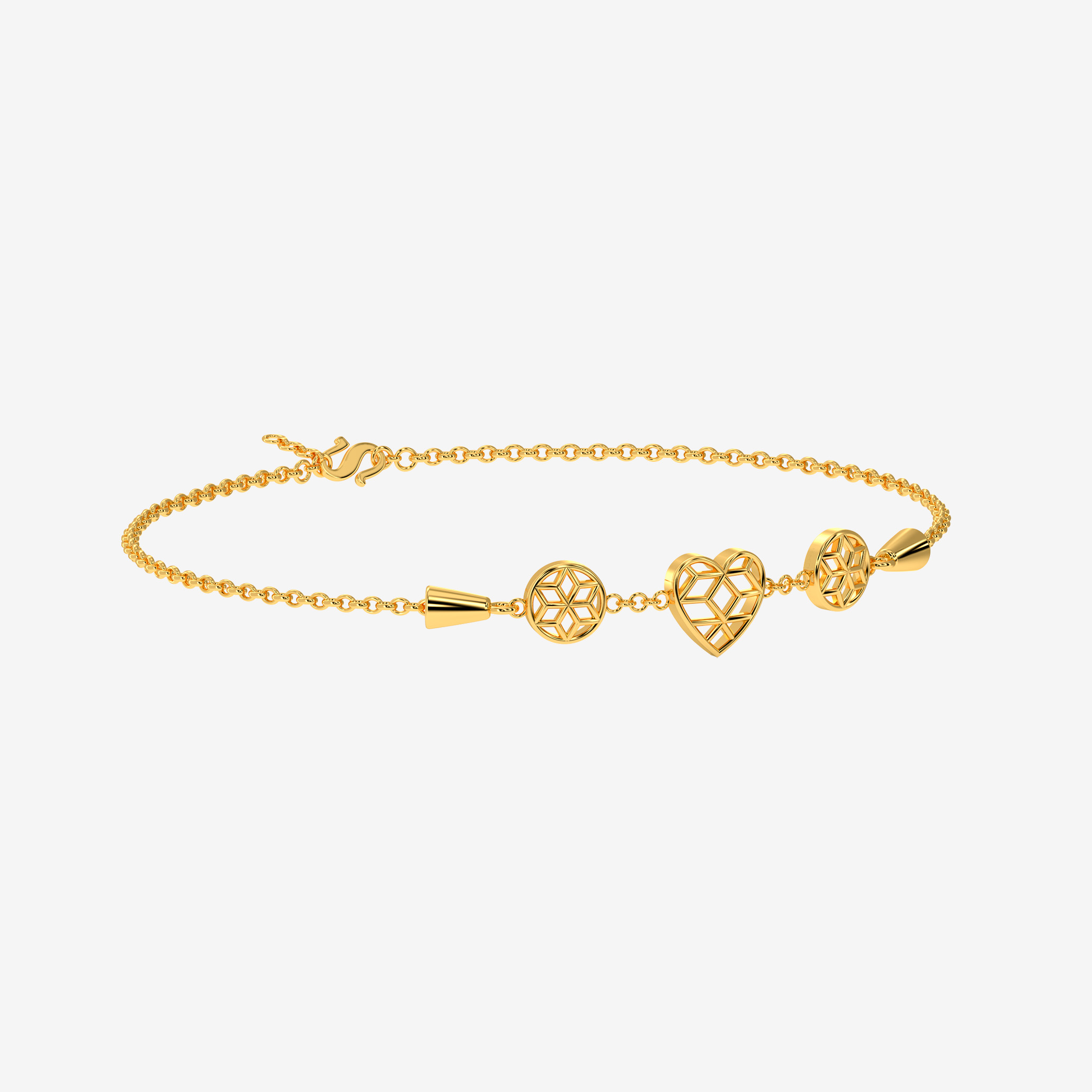 Geometric Heart Glow - Image 3