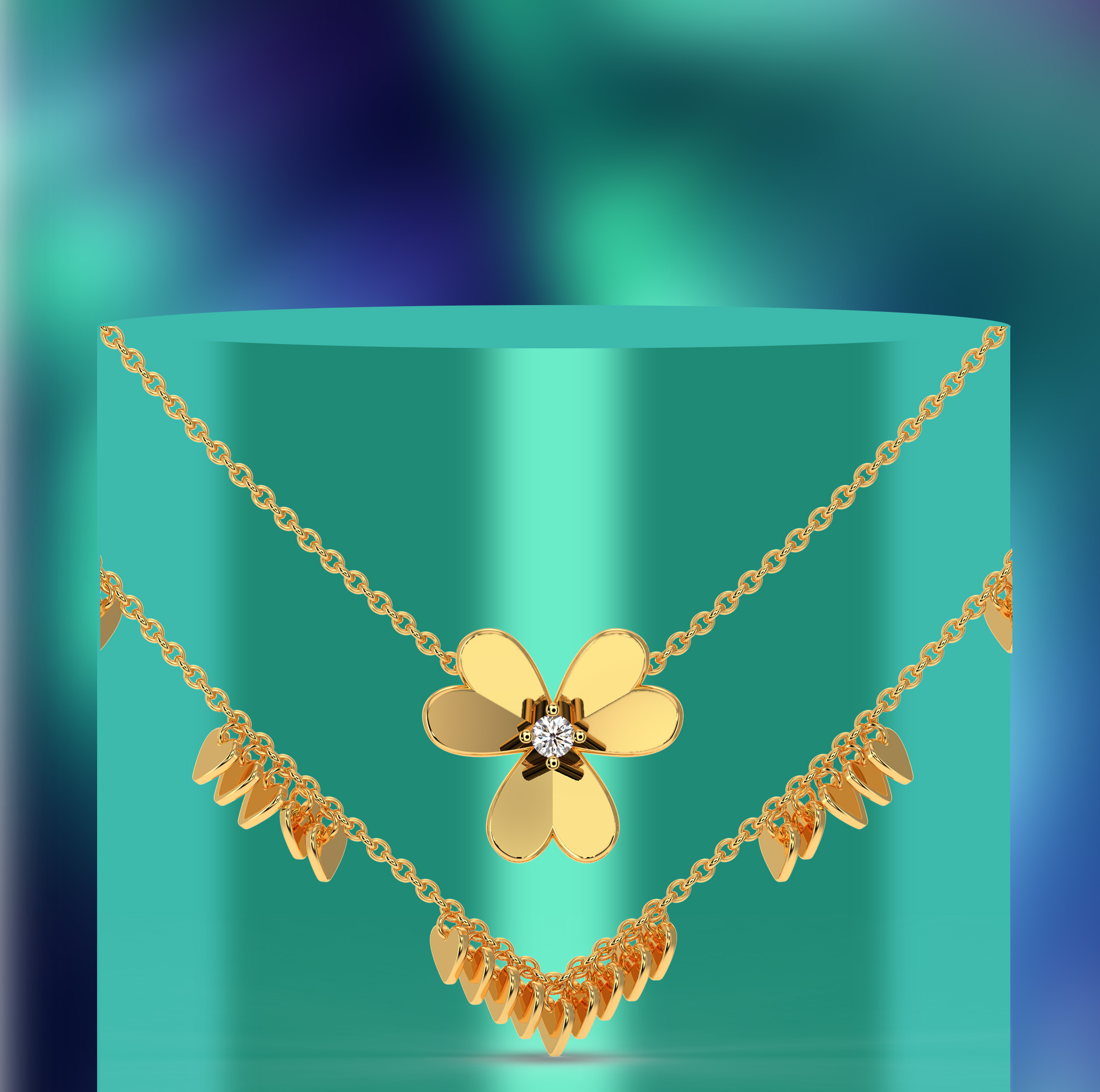 Golden blossom