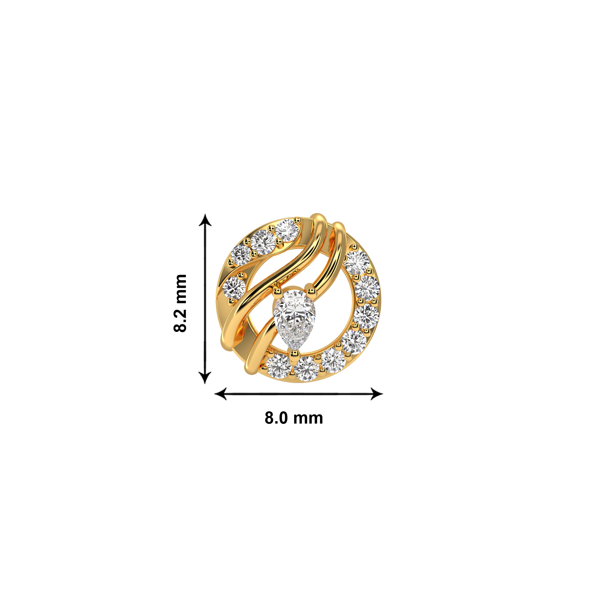 Golden Infinity Swirls - Image 3