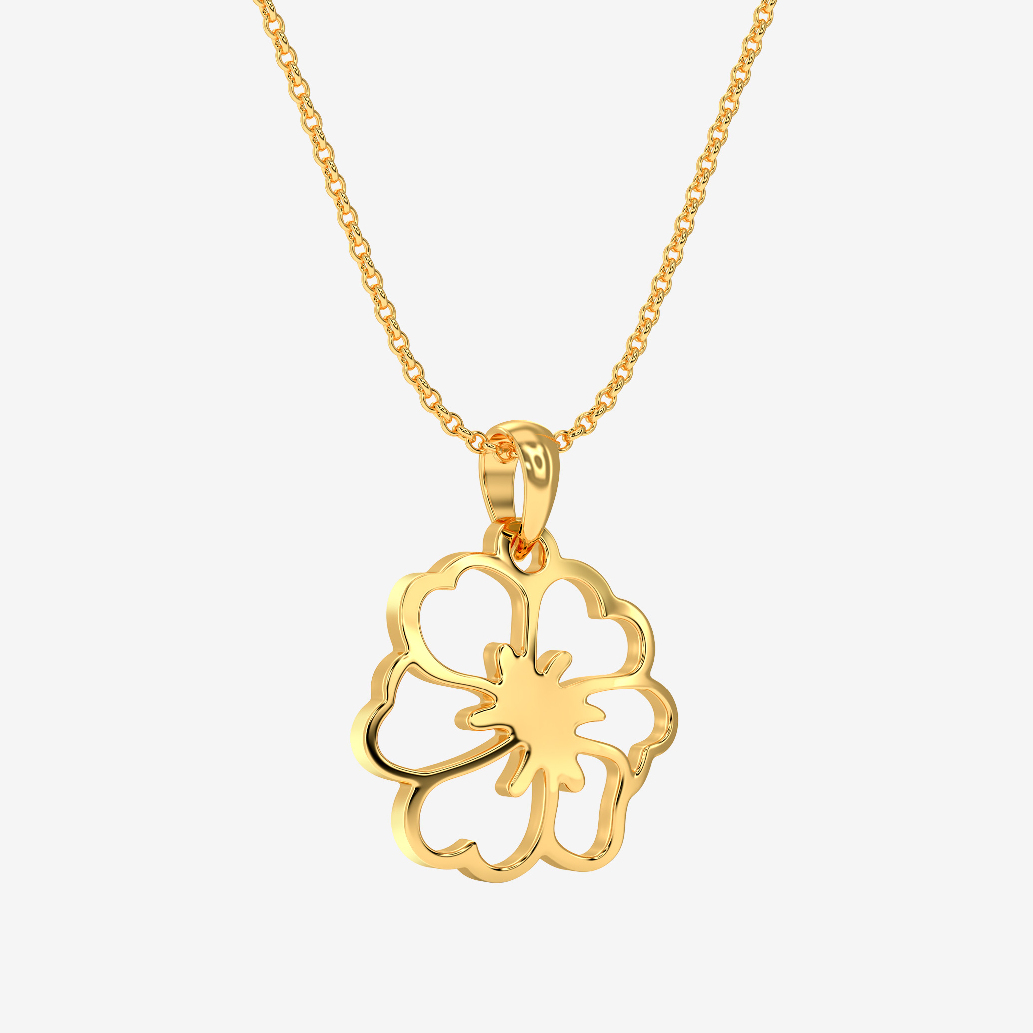 Gloden bloom pendant - Image 3