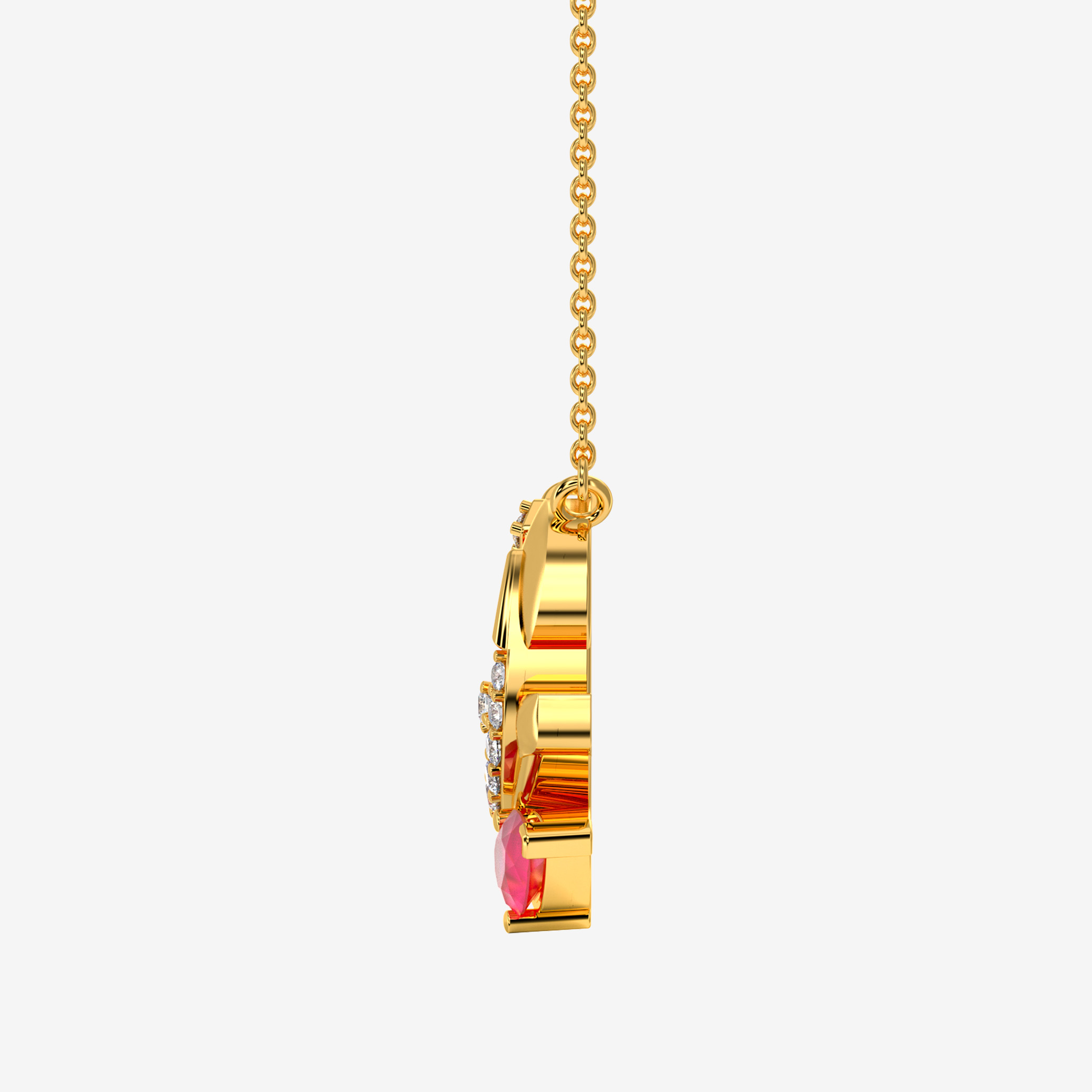 Flora ruby pendant - Image 2
