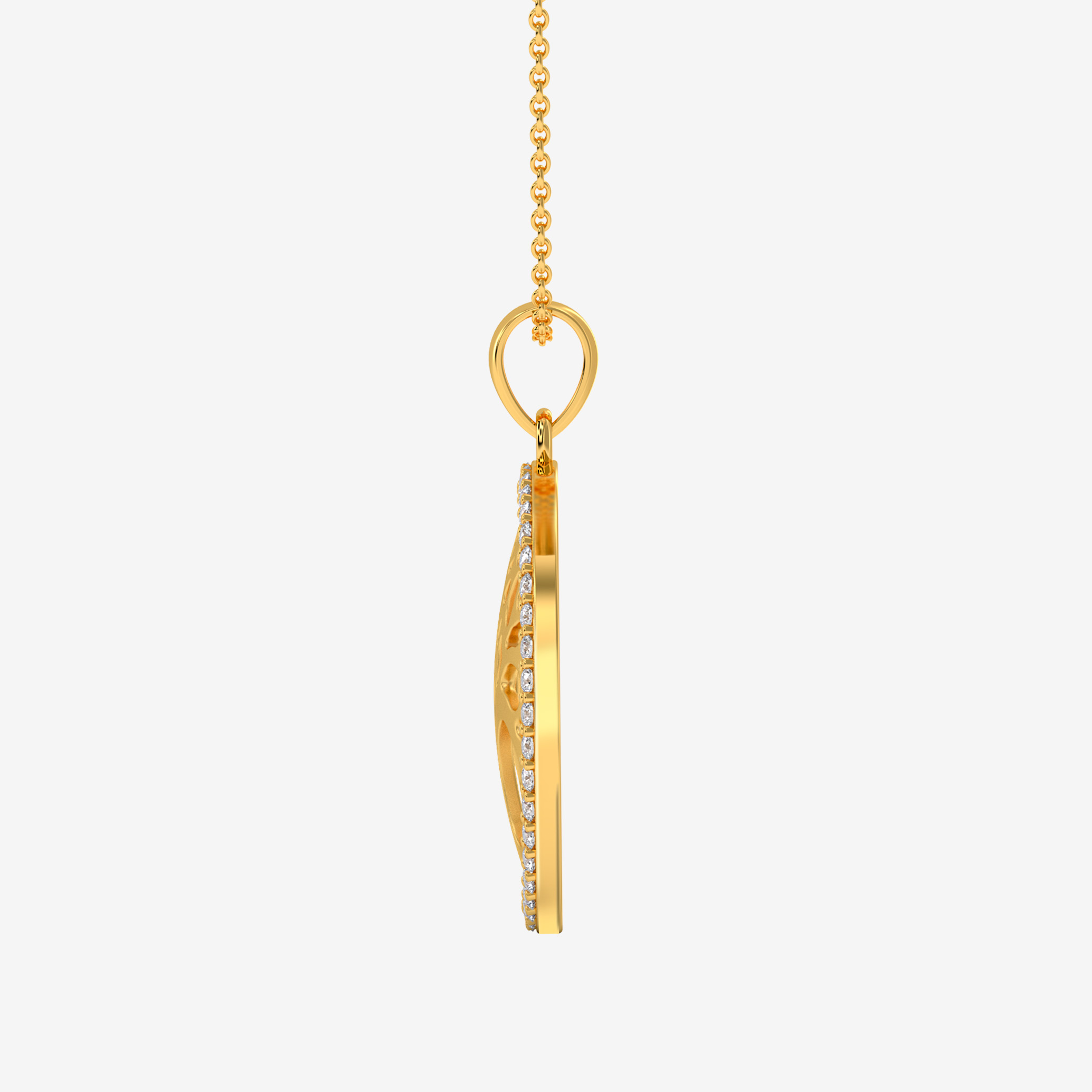 Golden Tree Pendant - Image 3