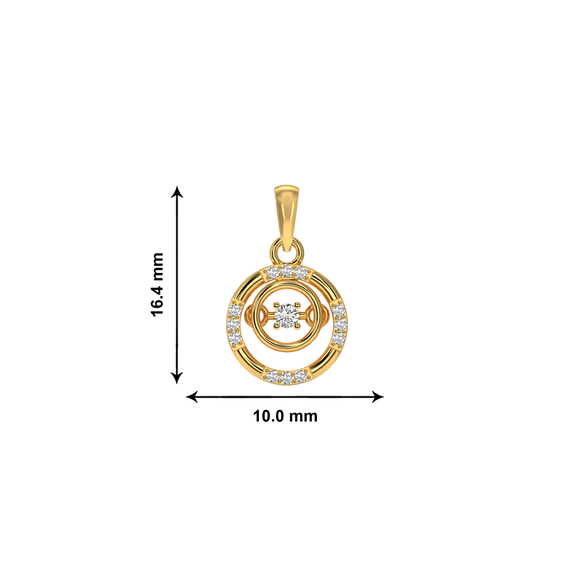 Kinetic Circle Pendant - Image 4
