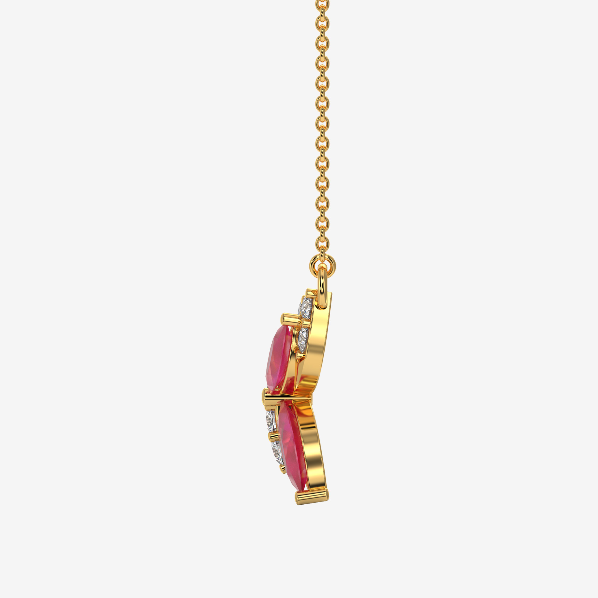 Gilded Butterfly Pendant - Image 3