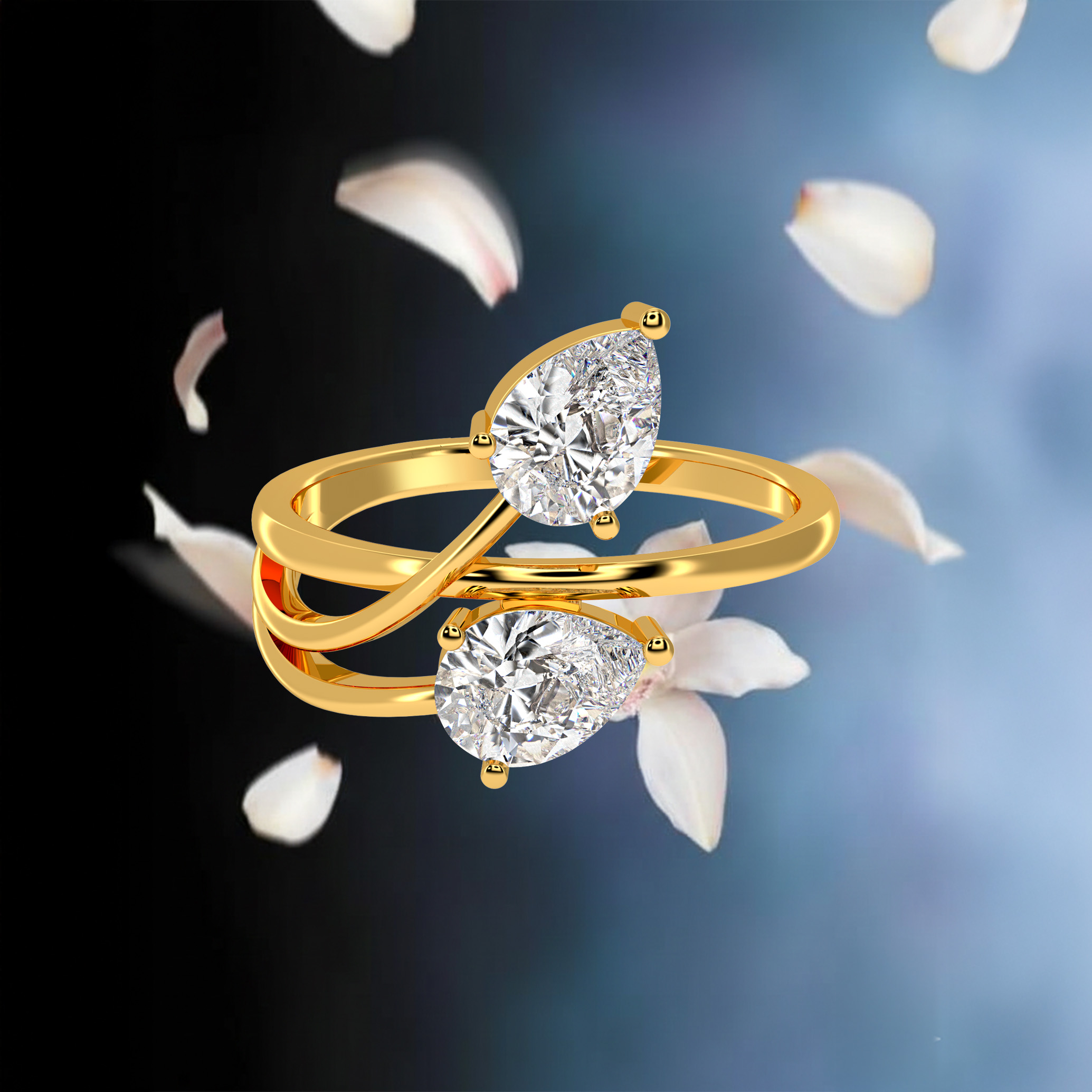 Eternal duo ring