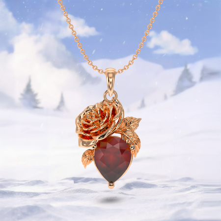 Rose pendant