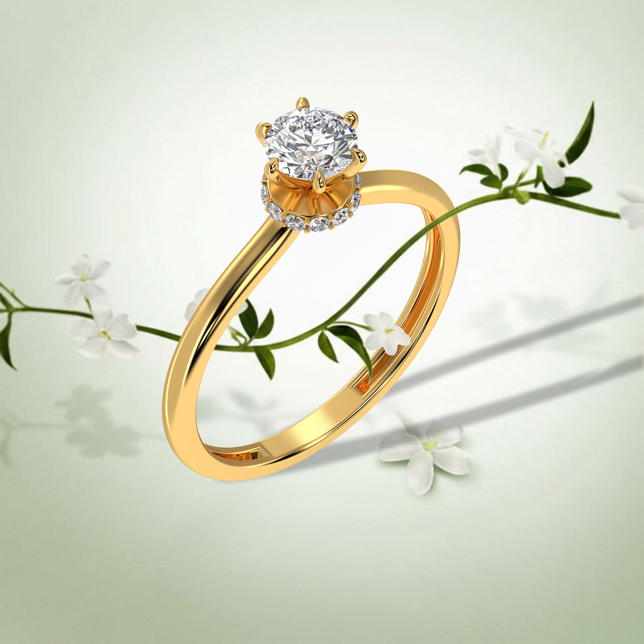 Secret sparkle ring