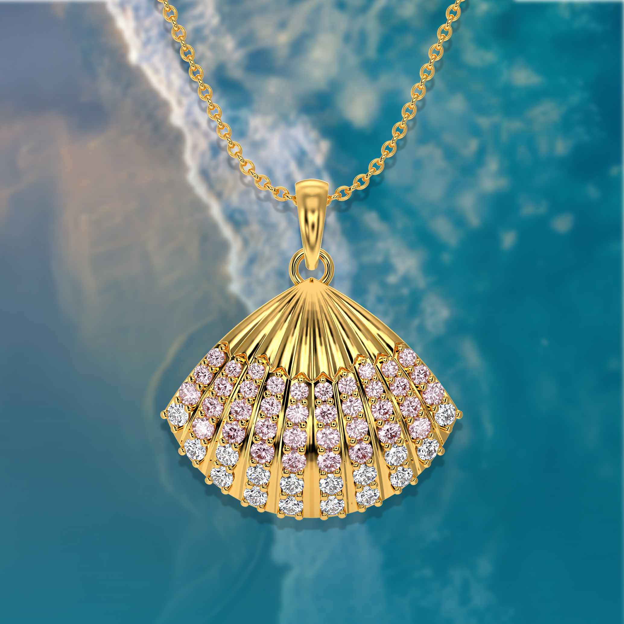 Seashell pendant