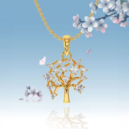 Radiant tree pendant