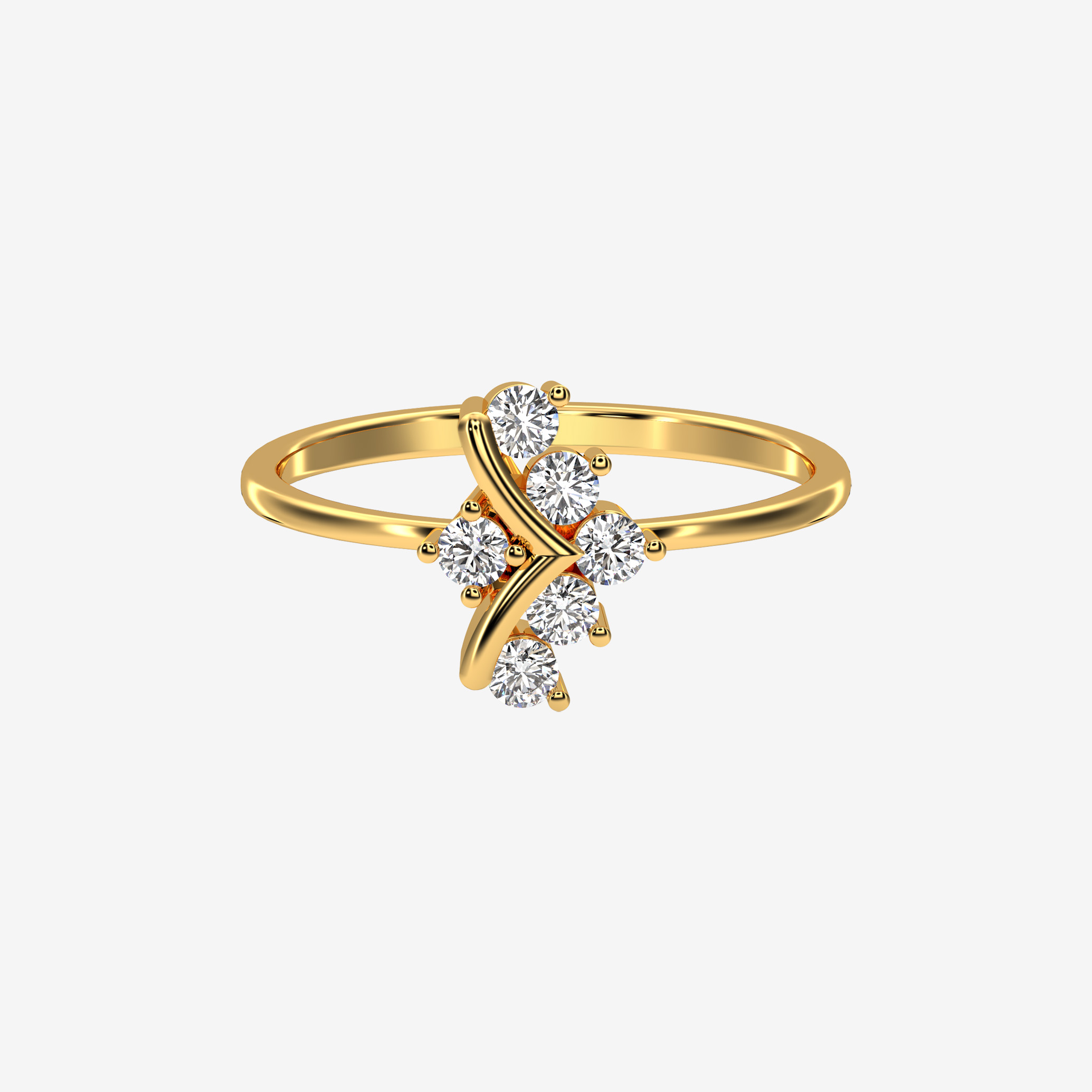Sparkle V ring